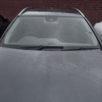 Mercedes Benz Front Windscreen Replacement - Before Photo